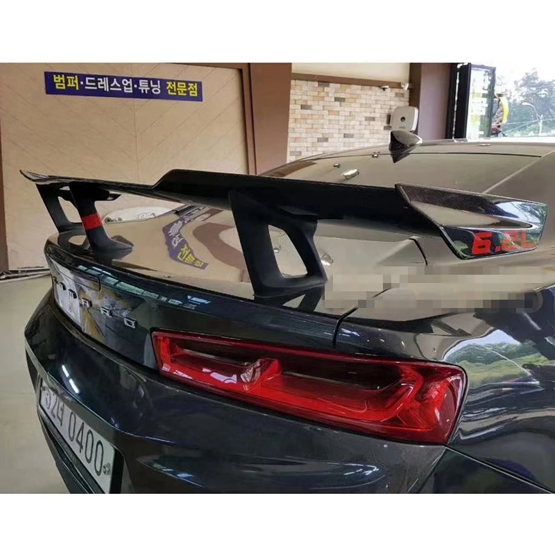 For Chevrolet Camaro 2016-2019 ZLE Style Black Rear Spoiler Trunk Wing