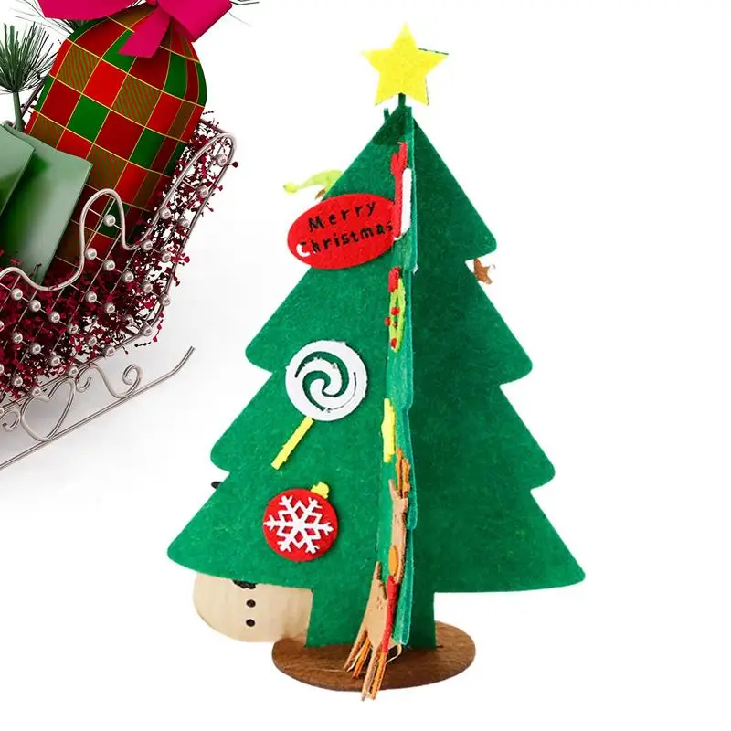 Christmas Crafts for Kids Multipurpose Christmas Arts and Craft Kit Christmas Tree Kit Small Children's Christmas Tree Holiday