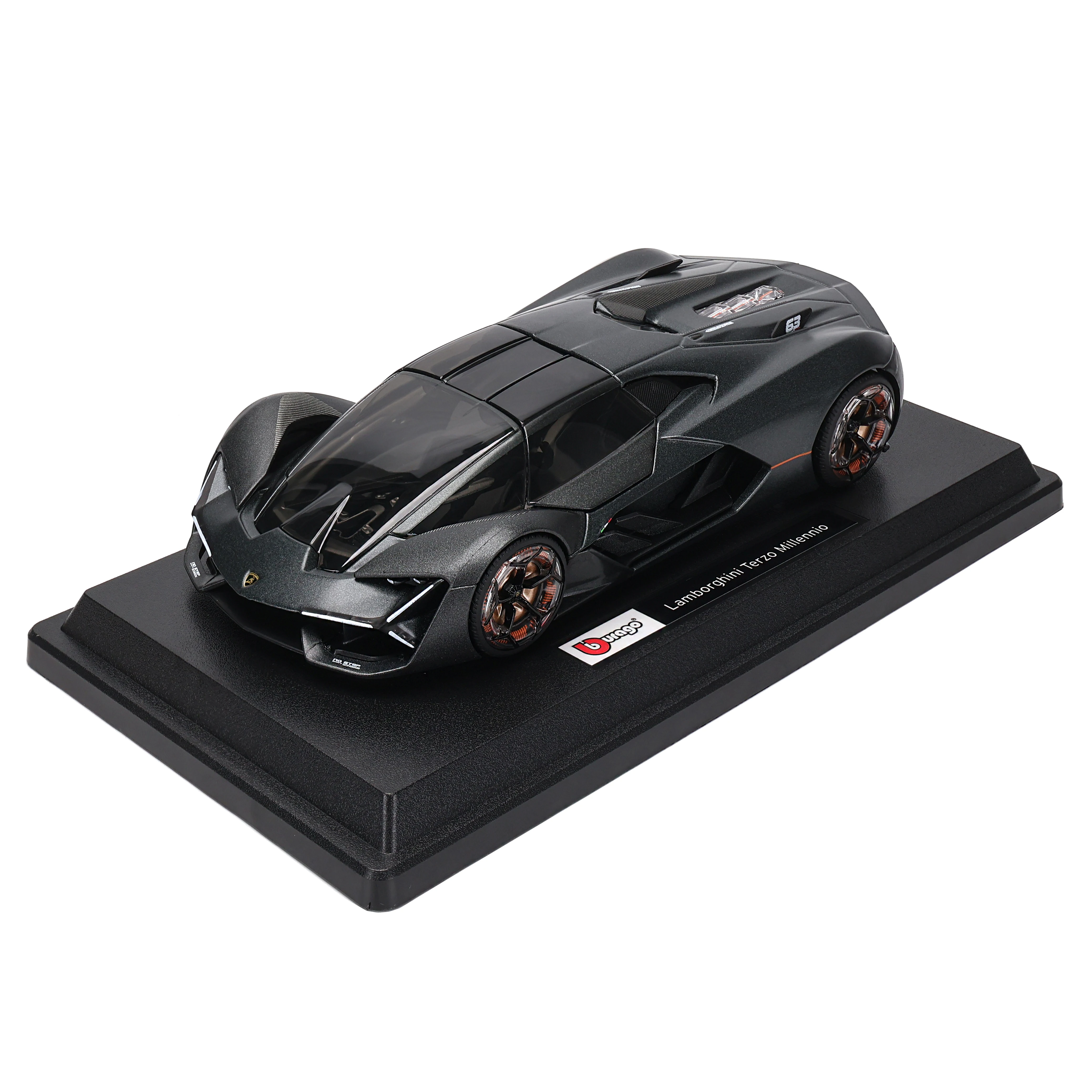 Bburago 1:24 Three Colors Lamborghini Terzo Millennio Alloy car model Luxury Vehicle Diecast Cars Model Toy Collection Gift