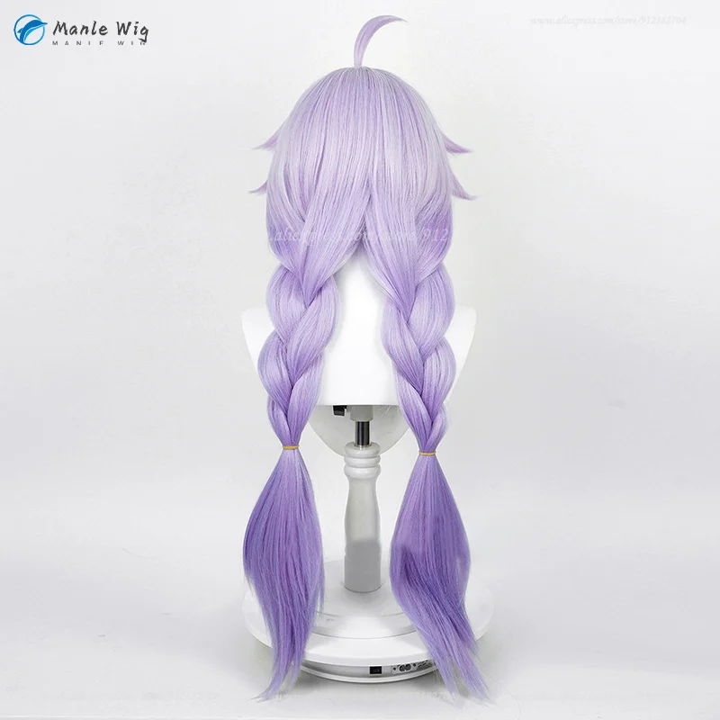 85cm Long Bailu Cosplay Wig Game WigsBailu Cosplay Wig Gradient Anime Wigs Heat Resistant Synthetic Wig + Wig Cap