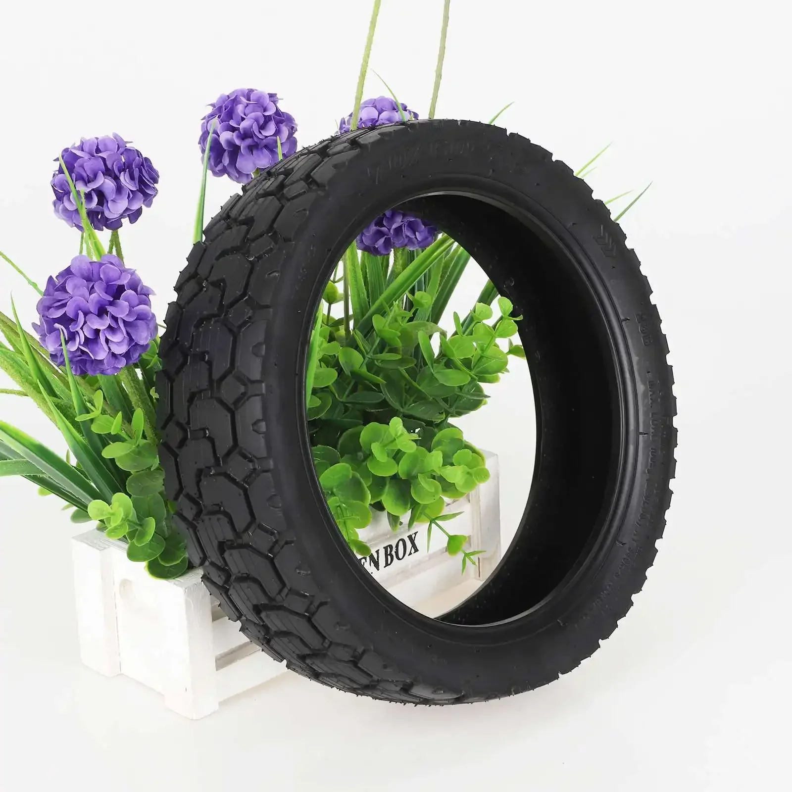 70/60-7.5 11 بوصة إطارات دون أنابيب ذاتية الإصلاح مع غراء جل Escooter إطار مفرغ مقاوم للانفجار لـ Segway Ninebot ZT3/ZT3 Pro