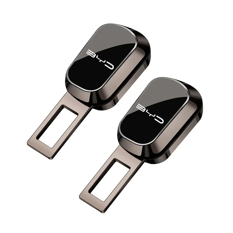 Comfort Improving Zinc Alloy Seat Belt Extender Plug For BYD Atto3 Seal Han Tang Dolphin Song Yuan Safety Belt Buckle Clip Inter