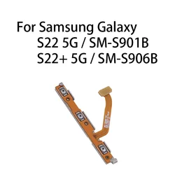 Power ON OFF Mute Switch Control Key Volume Button Flex Cable For Samsung Galaxy S22 5G / S22+ 5G / SM-S901B / SM-S906B