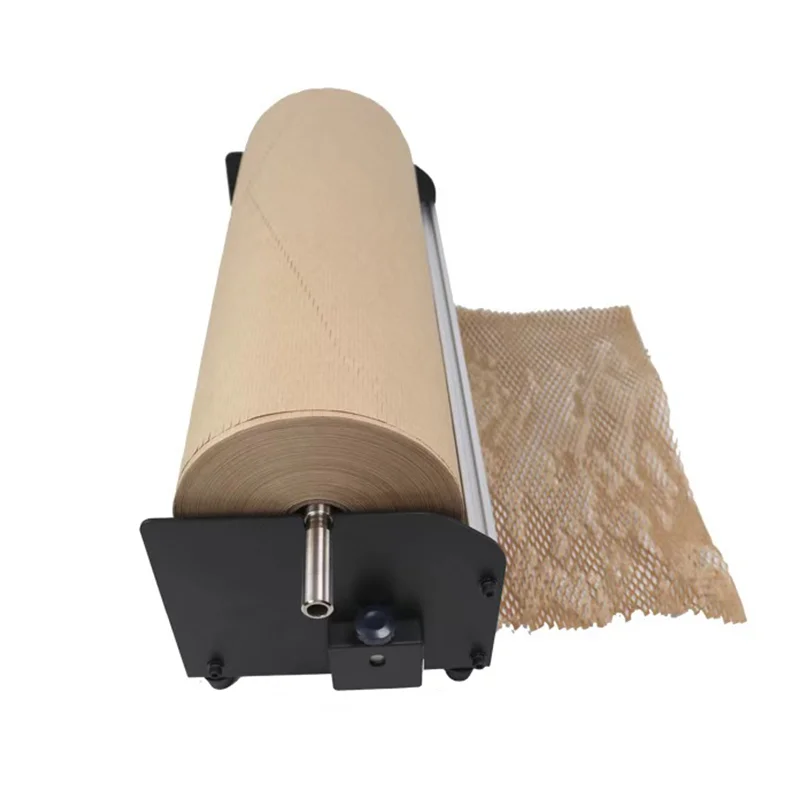 Manual Packaging Cushion Machine Kraft Honeycomb Paper Wrapping Dispenser