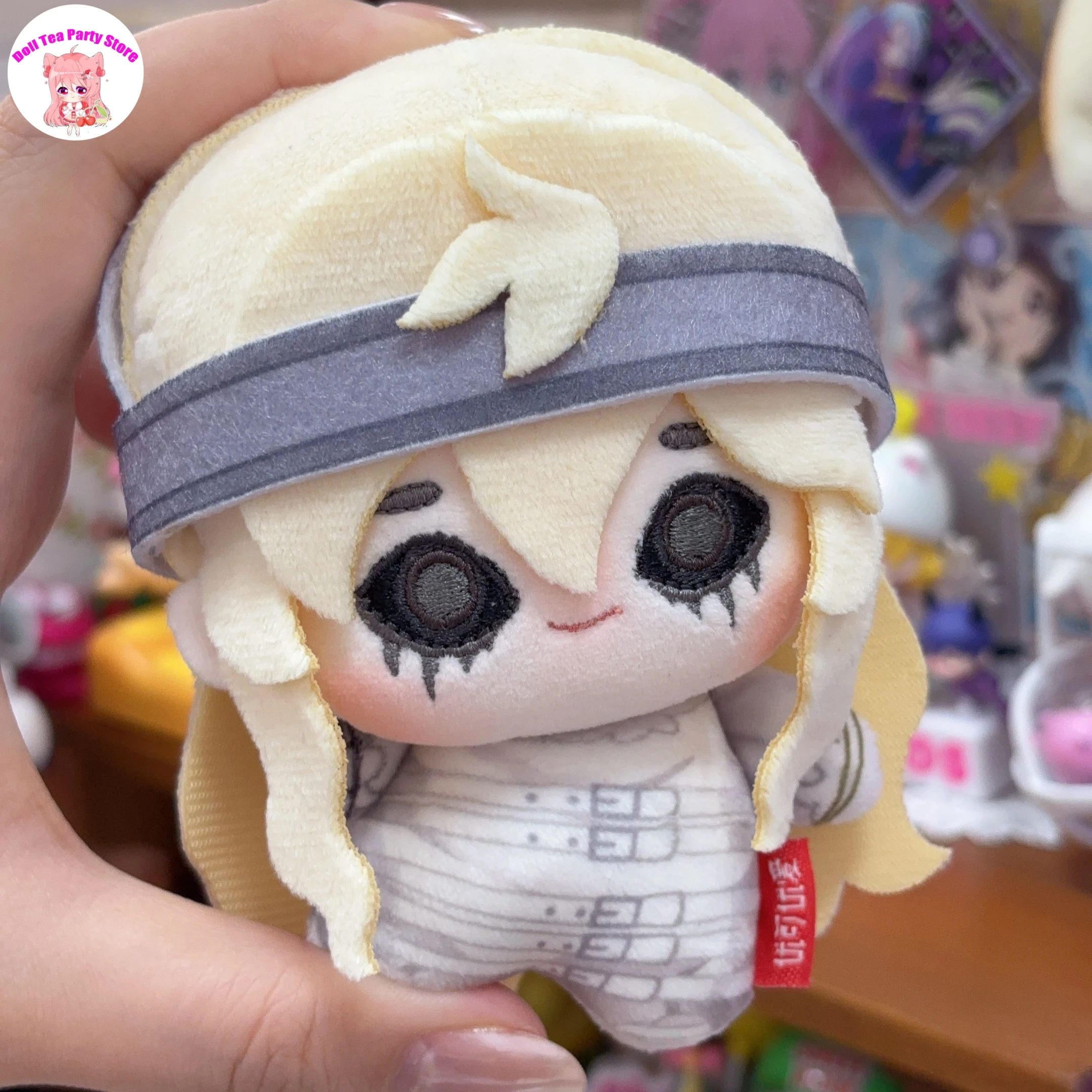Galatea escultor identidade série v periféricos 10cm boneca de algodão anime pelúcia estrela do mar corpo bonecas pingente jogo brinquedos presente