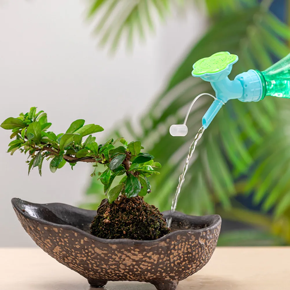 

3pcs Water Sprinkler Head Bottle Nozzle Cap For Watering Can Garden Bonsai Portable Sprinkler Spray Head Plastic Water Bottle