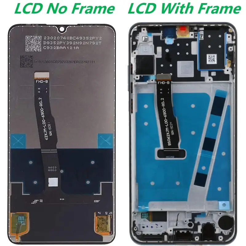 Original 6.15  P30 Lite LCD Display With Frame For Huawei P30 Lite/Nova 4E MAR-LX1 LX2 AL01 LCD Touch Screen Digitizer Assembly