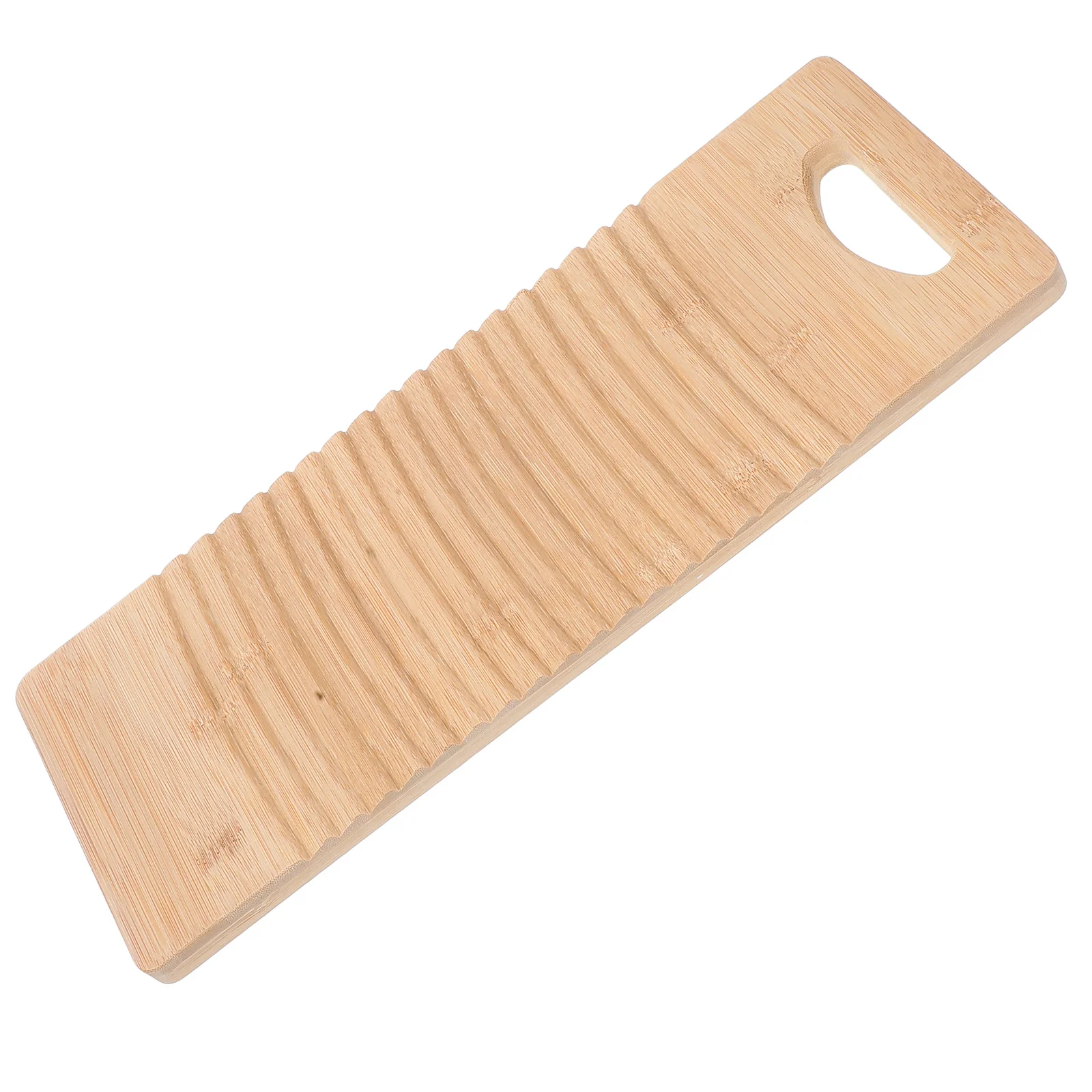 

Bamboo Washboard For Hand Washing Clothes Heavy Duty Wooden Laundry Scrub Board Portable Household Cleaning Tool Sink Use