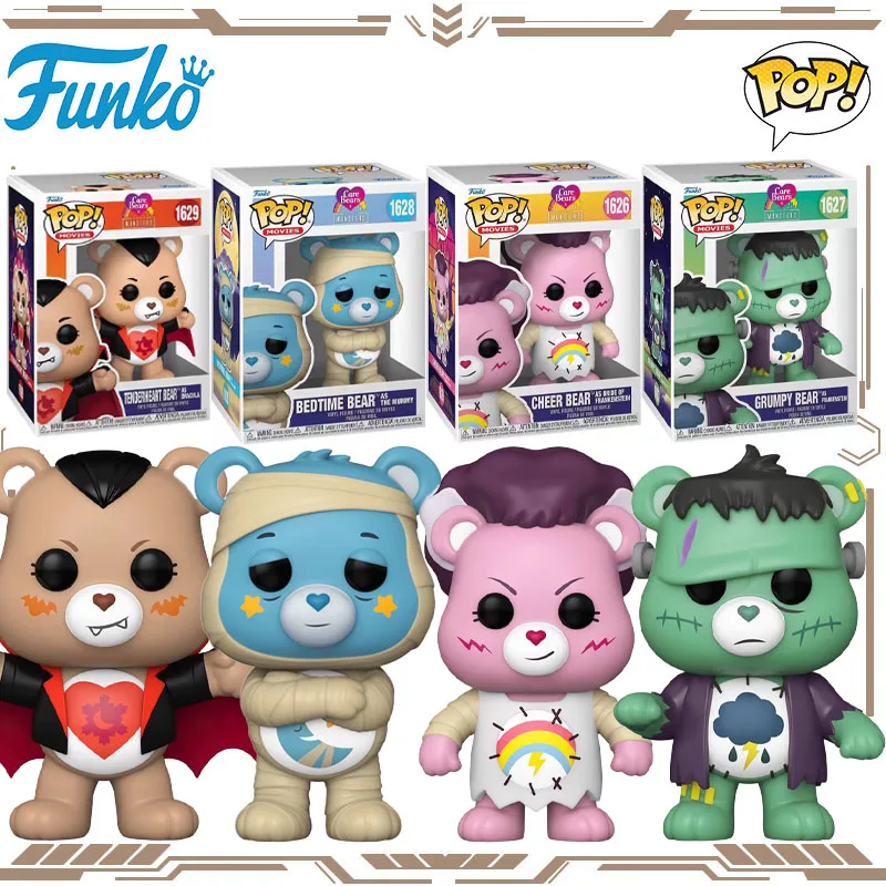 

Funko POP Original Care Bears Monsters Tenderheart Bedtime Cheer Grumpy Bear Action Figure Toys for Boys Girls Gift Collectible