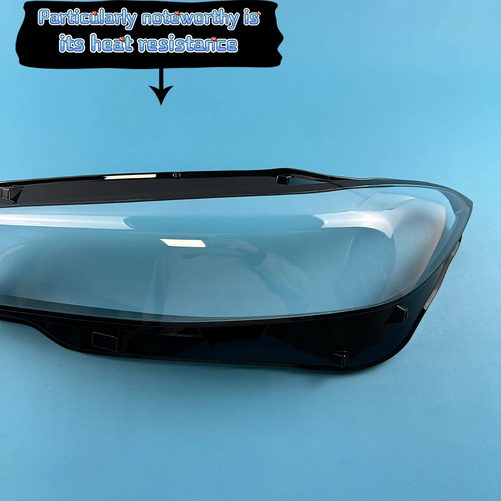 Para BMW Serie 3 G20 G28 2023 2024 2025 faro carcasa transparente pantalla de lámpara cubierta de faro delantero lente plexiglás