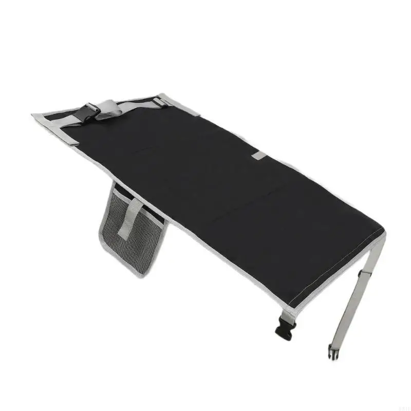 581F Multifunction Airplanes Seats Extender Portable Diaper Changing Pad Kids Plane Footrest for Creating Large Space