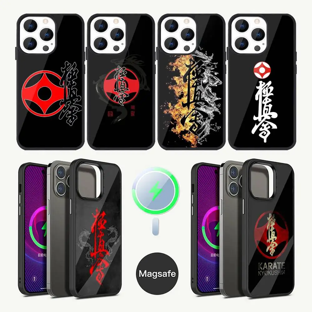 

Oyama Kyokushin Karate Phone Case For iPhone 17,16,15,14,13,12,11,Plus,Pro,Max Mini Magsafe Magnetic Wireless Charging