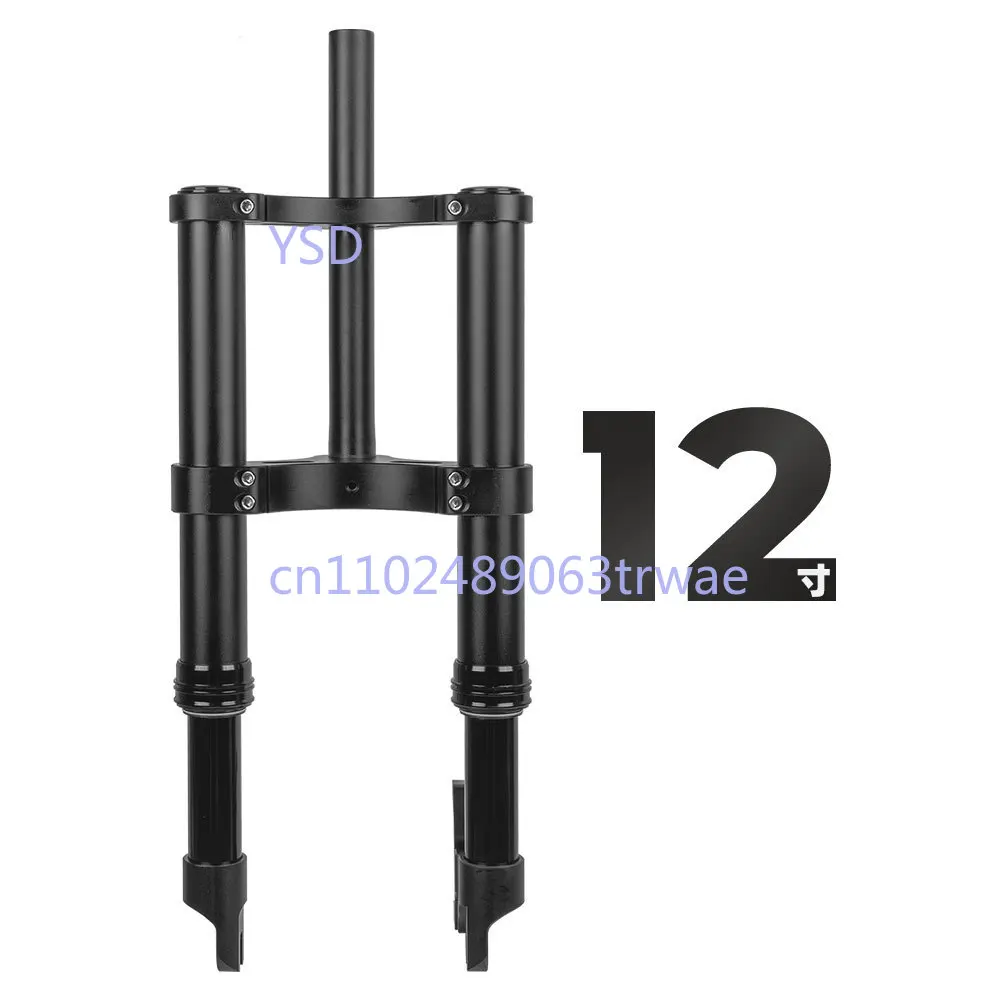 

12 inch snow shock absorber spring inverted fork air pressure inverted fork fat fork 135MM open gear 4.0 wide tire