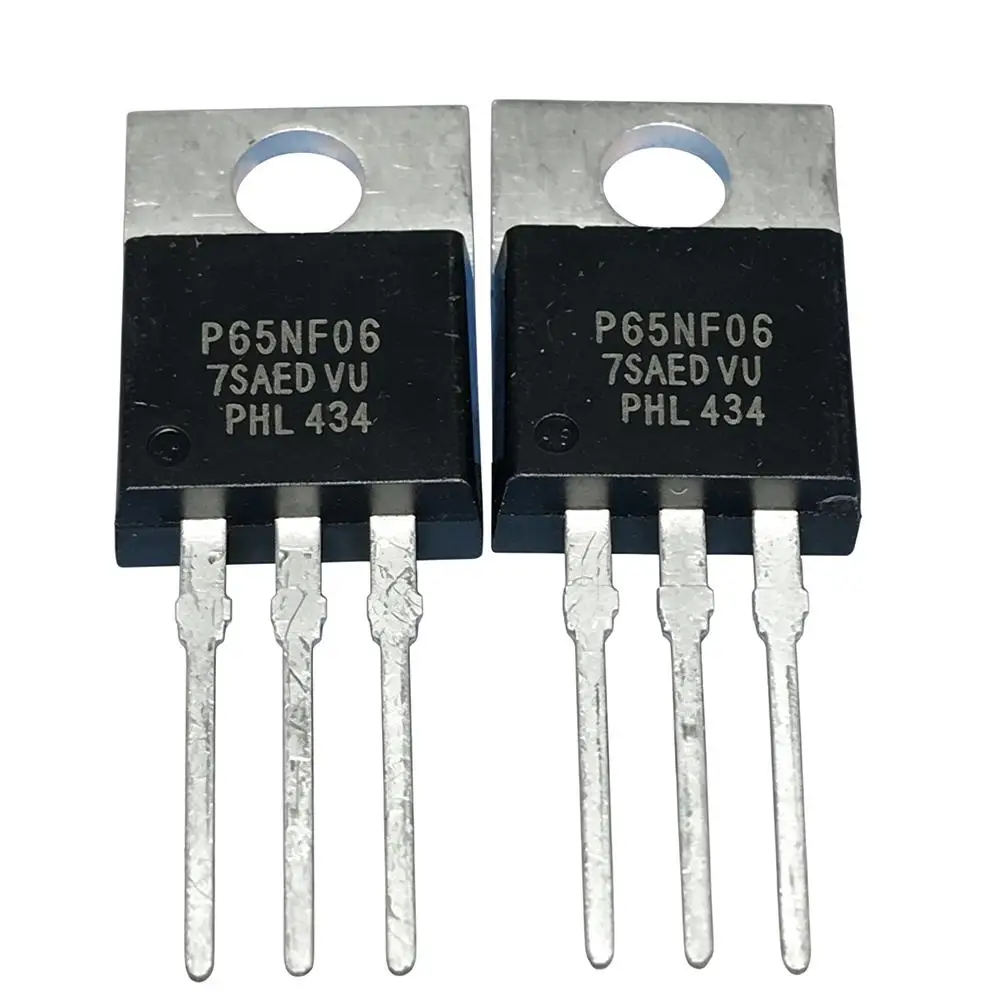 5piece STP65NF06 P65NF06 60V 60A TO-220