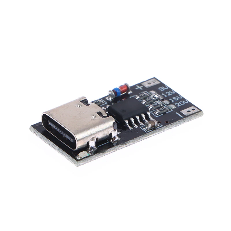 1PCS Type-C PD2.0 PD3.0 9V 12V 15V 20V Fast Charge Trigger Polling Detector Boost Power Supply Change Module Charger Board Tools