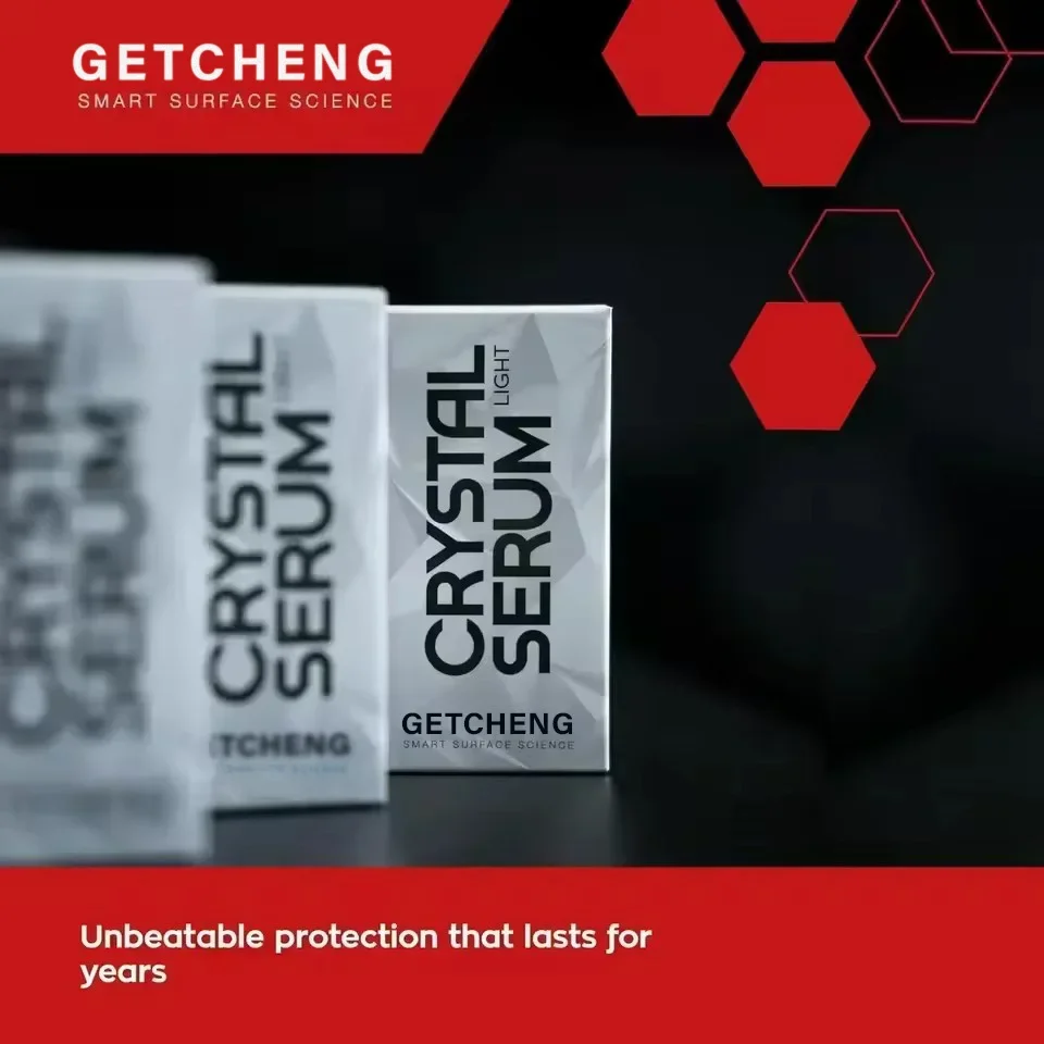 Crystal Serum Light Ceramic Coating for Cars Protect Car Paintwork High Shine Easy To Apply 50ml 5 Years Durability