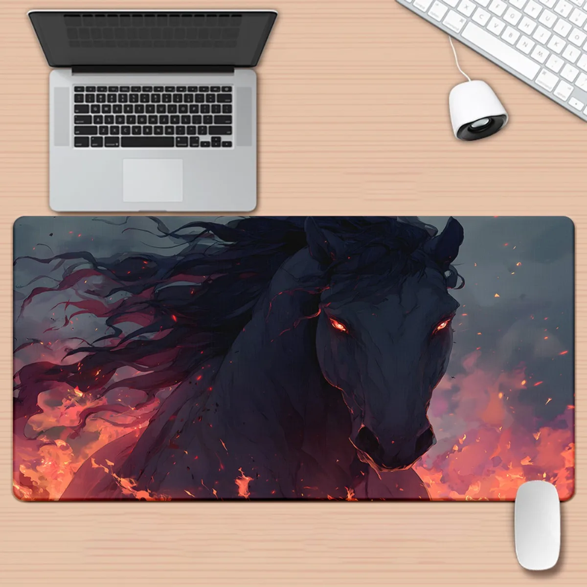 

Игровой коврик для мыши, большой настольный коврик с тканевой поверхностью, нескользящая резиновая основа для ПК, ноутбука, клавиатуры, подарок, для организации рабочего стола