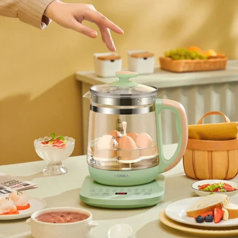 

Household health pot electric kettle water boiling tea maker multifunctional office small flower teapot