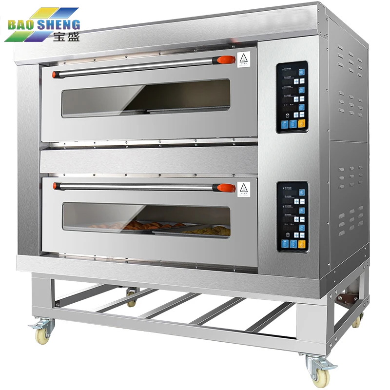 China Bread Cake Pizza Industrial Oven for Bakery Machine Electric Price of Commercial Oven for Bakery Shop Equipment