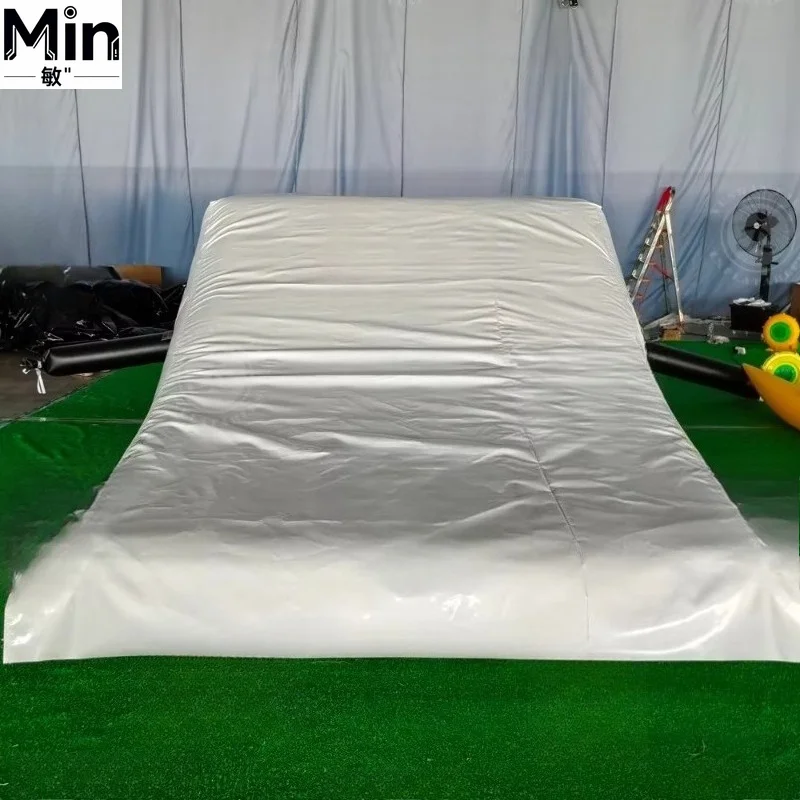 Thickened Inflatable Landing Ramp for Motocross Dirt Bike Mountain Bike Stunt Training Outdoor Sports Jumping Practice