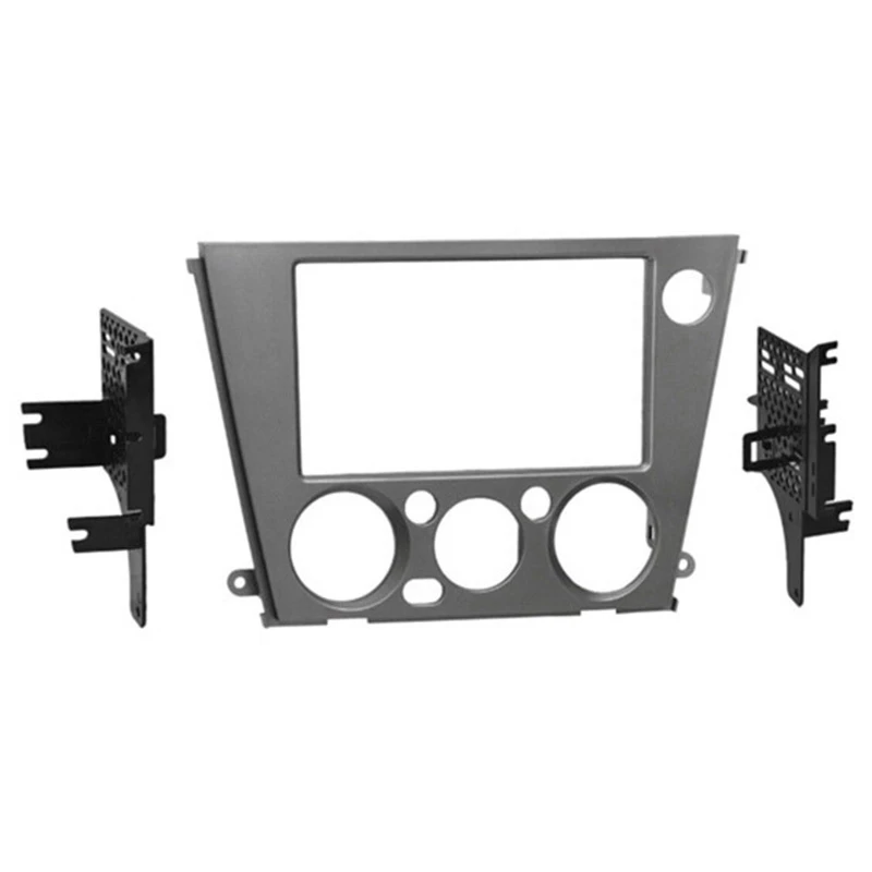 Car 2Din Dash Autoradio Fascia Mount Kit Frame Stereo for Subaru Legacy Outback Left Hand 2005-2009