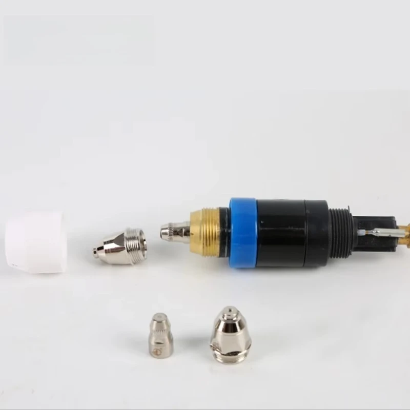 شعلة قطع البلازما P80 المحمولة مع فوهات الكابلات ومصدر طاقة بلازما محمول بالقطب الكهربائي