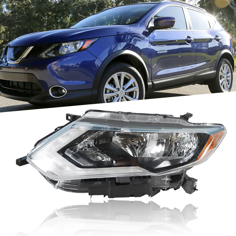 

Halogen Headlight Headlamp Replacement For 2017-19 Nissan Rogue Driver Left Side
