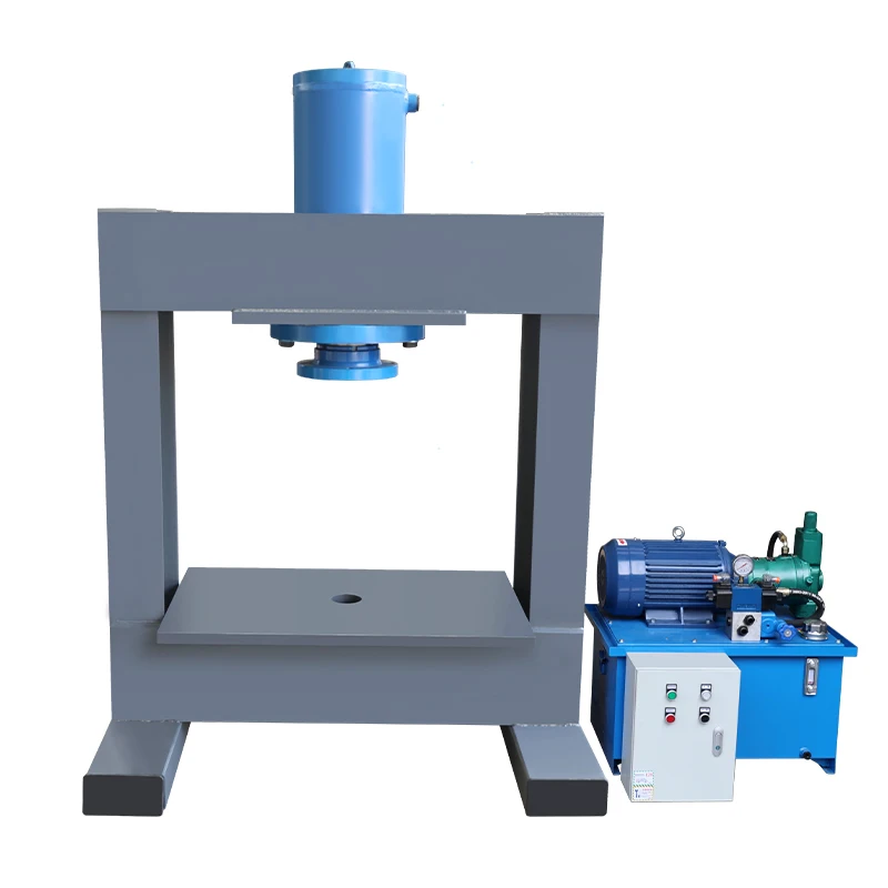 

100 tons electric hydraulic press 380 volts three-phase electric HP-100 gantry hydraulic press