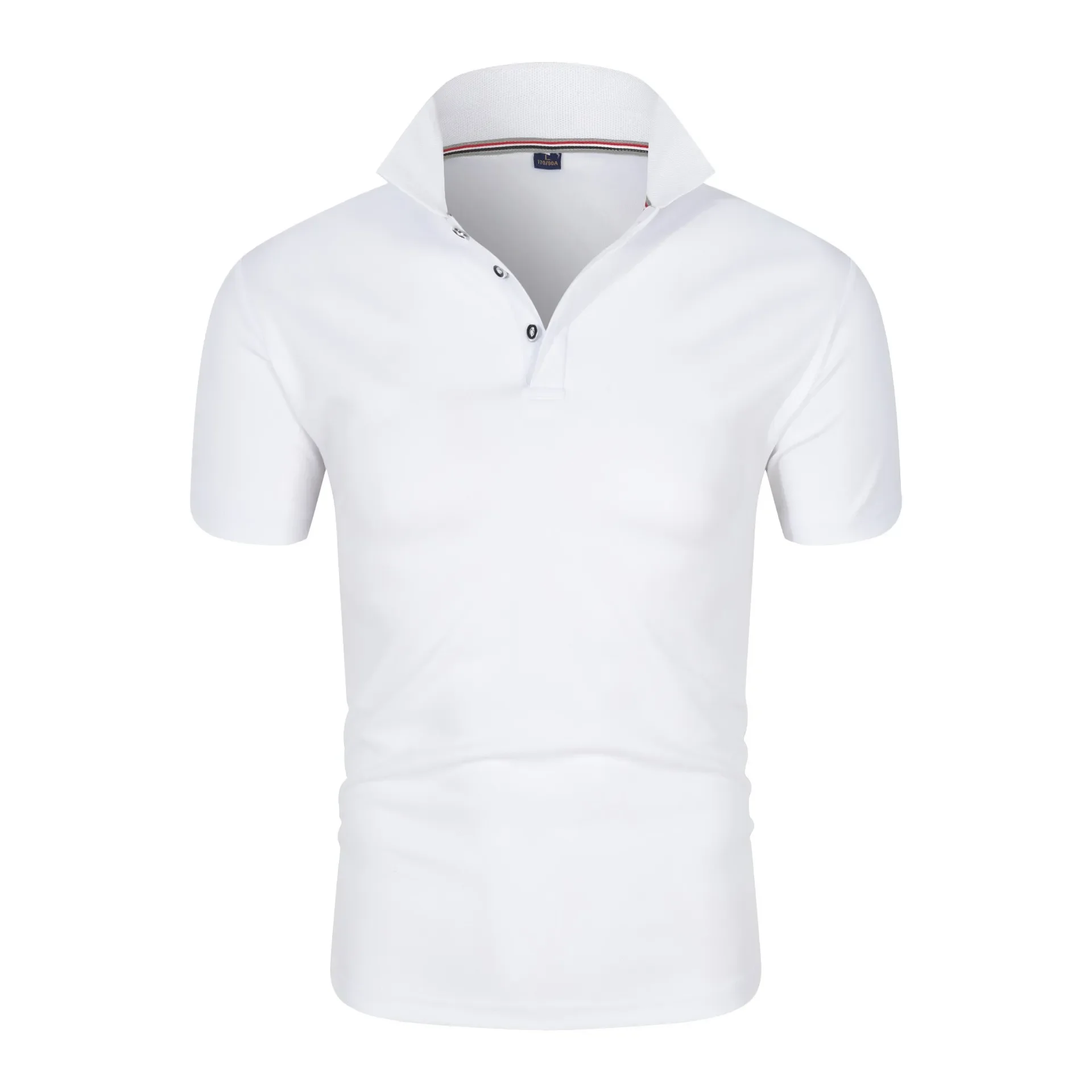 Simple men's polo shirt: understated elegance.  Pull-neck polo shirt Premium fabric is comfortable and soft