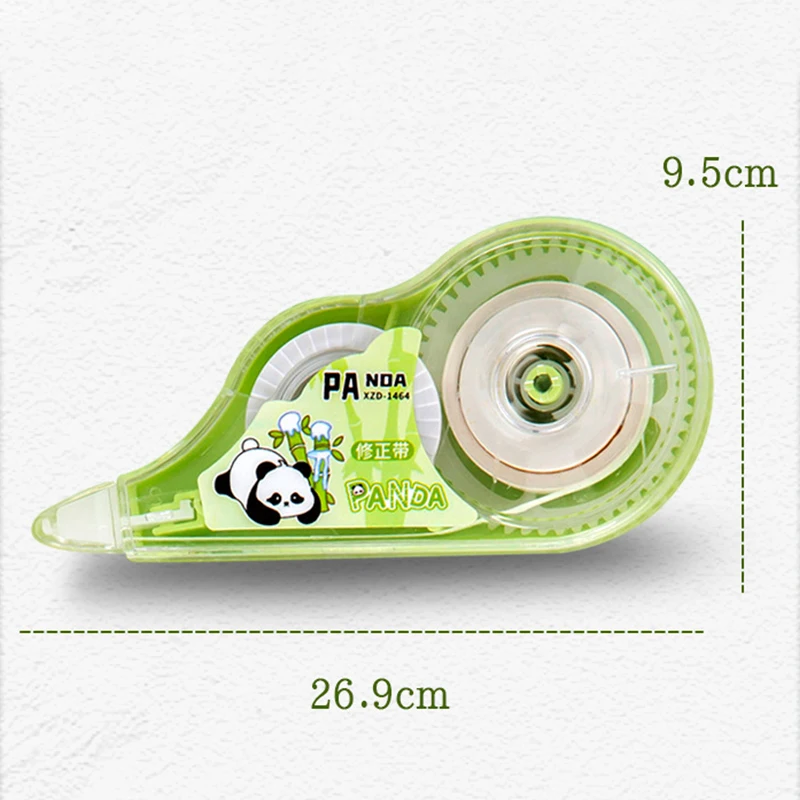 Cute Cartoon Panda Corrected Tapes Creative Large Capacity Correction Tape School Office Supplies Portable Corrected Tapes