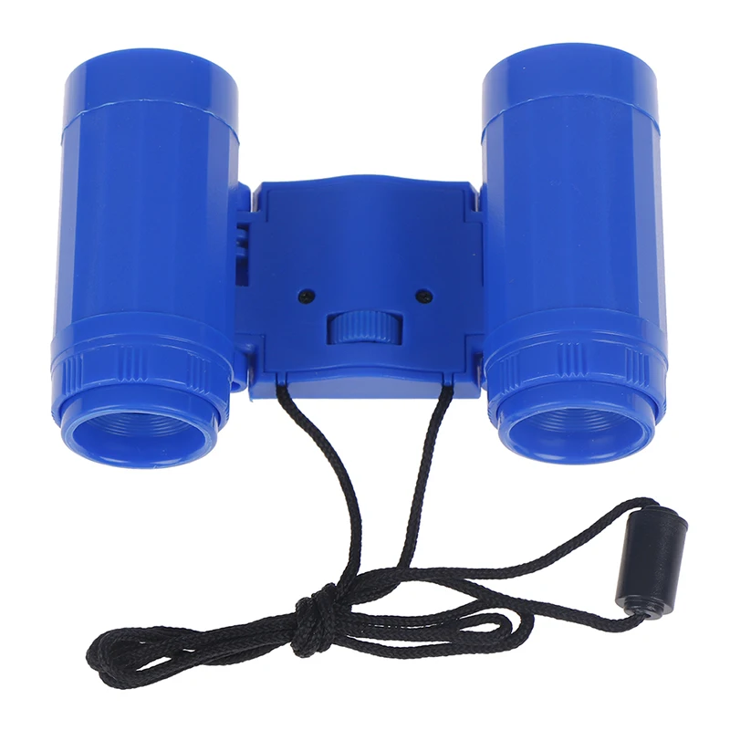 Mini kid children magnification toy binocular telescope+neck tie strap toy gift