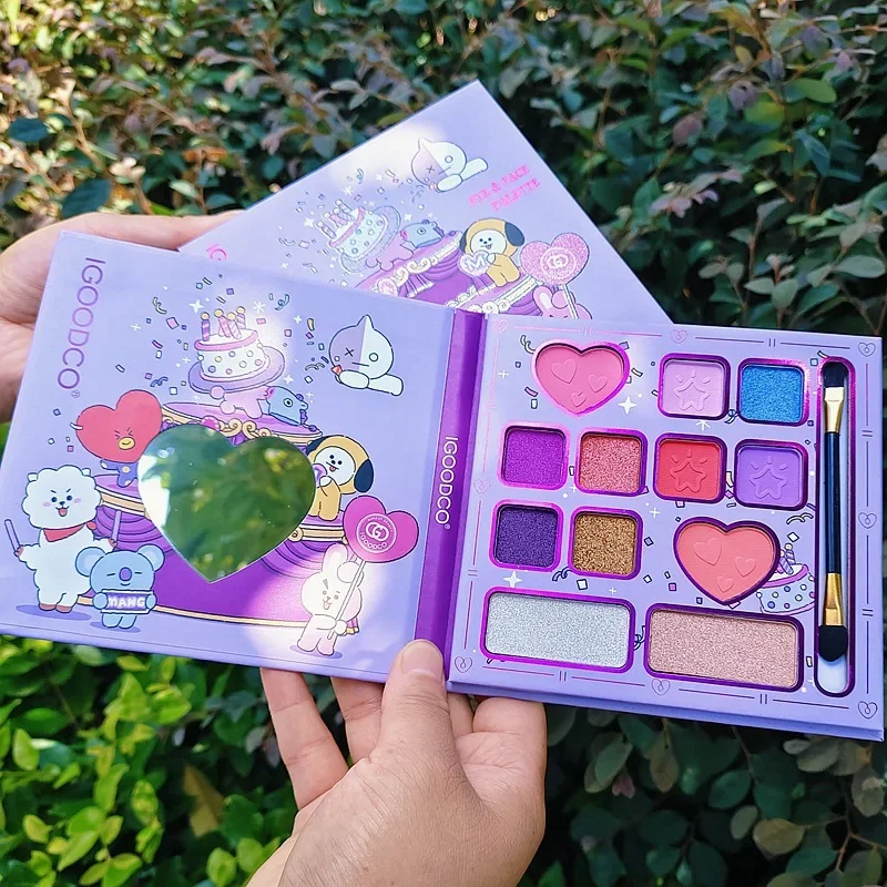 Paleta de sombras de ojos de 12 colores, brillo mate, polvo brillante, lentejuelas, maquillaje de escenario, paleta de sombras de ojos, brillo para ojos