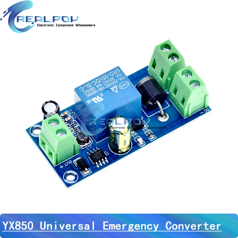 YX850 Power Failure Automatic Switching Standby Battery Lithium Battery Module 5V-48V Universal Emergency Converter JY-850