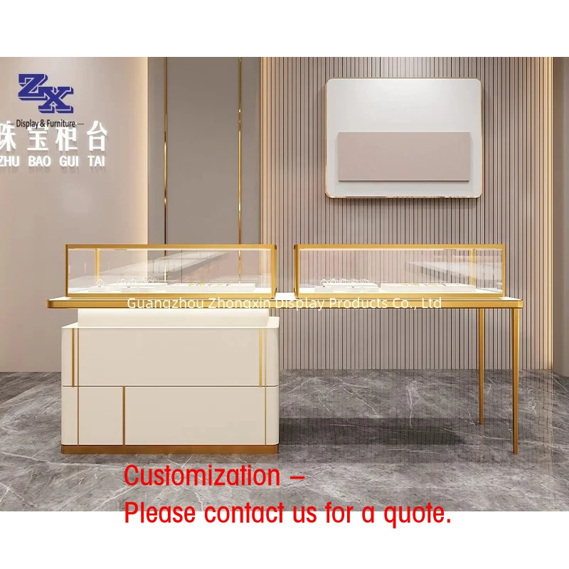 

custom.High End Jewelry showcase Design Jewelry Shop Showroom Display Furniture