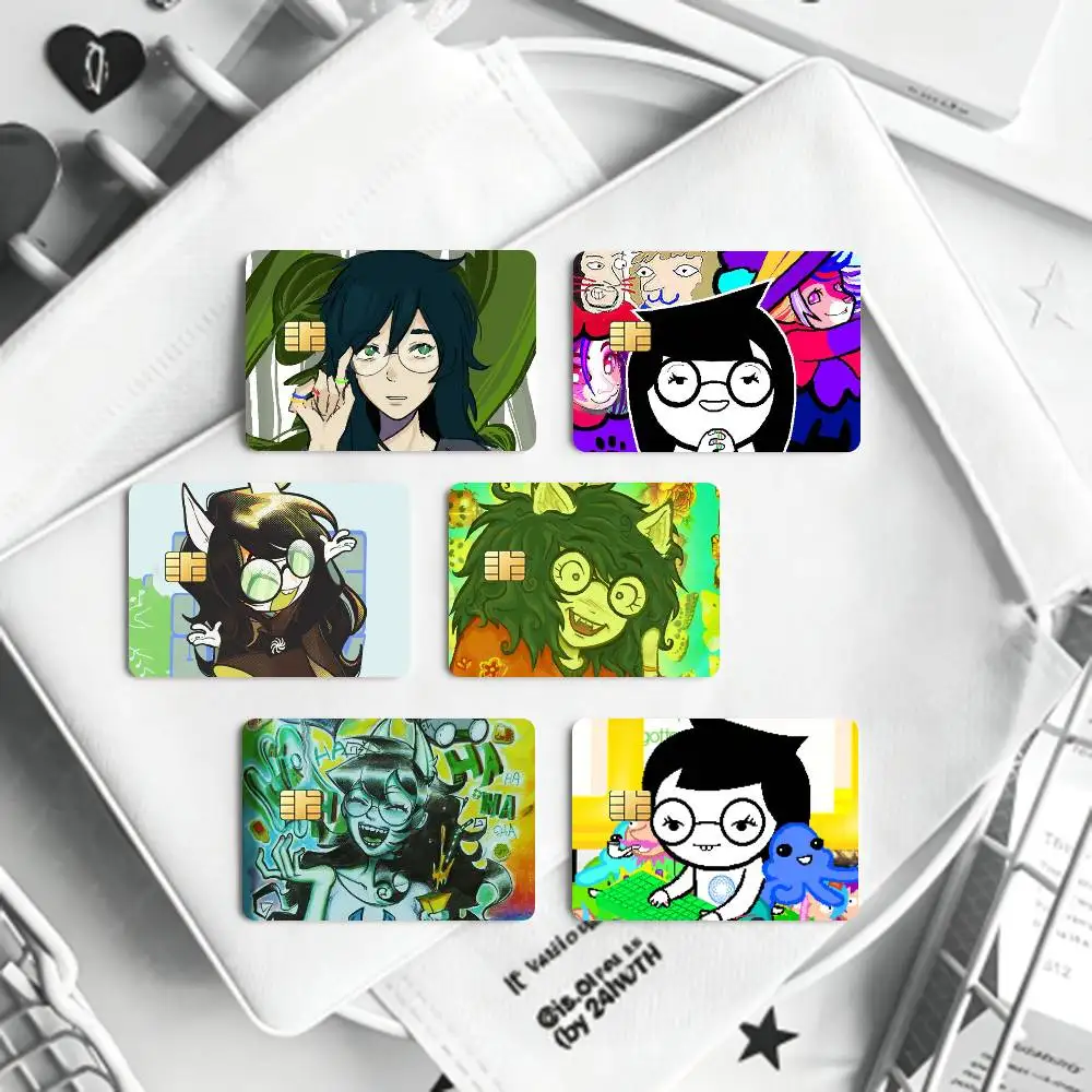 J-Jade Harley  Card HD Stickers Game Card Decal Card Matte Film Skin Small Chip Waterproof Sticker