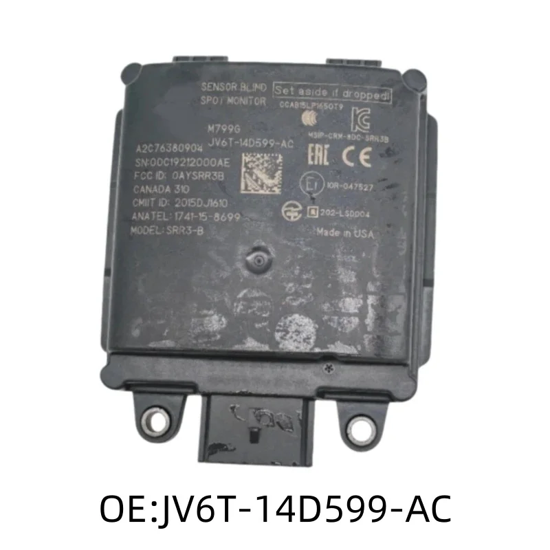 JV6T14D599AC suitable for the Ford Lincoln Aviator Taurus BSD blind spot module reversing BSM sensor JV6T-14D599-AC 1PCS