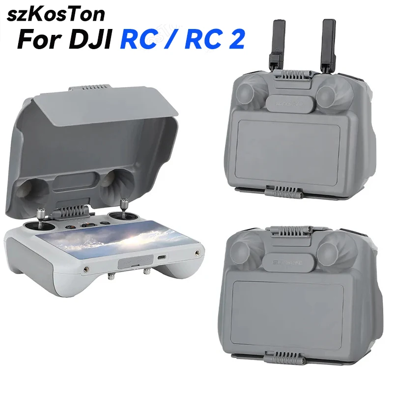 Screen Protector Shell For DJI RC/RC2 Remote Control Sunshade Silicone Protection Case For DJI Flip/Air 3S/Neo/Mavic 3/Mini 4Pro