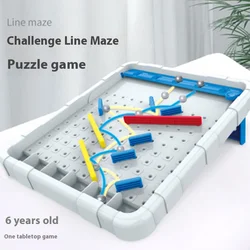 Pinball Circuit Maze Table Games Toys for Kids Family Parent-child Interactive Thinking Strategy Desktop Board Game Toys