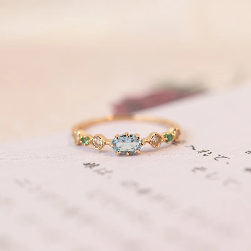 VENTFILLE 925 Sterling Silve kryształowy pierścionek dla kobiet Girl Gif elipsa projekt wszechstronny modny świecąca biżuteria Dropshipping