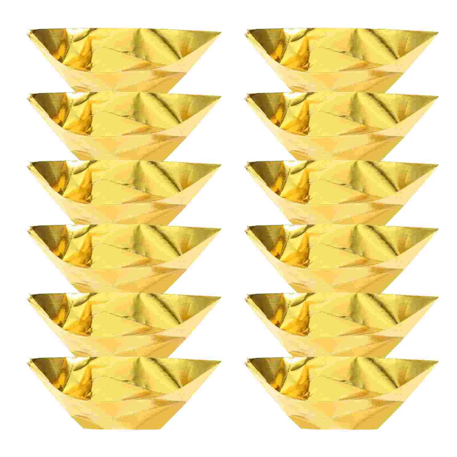 Pyramid Stud Square Flat Back Semi-finished Gold and Silver Ingots Large Sacrificing Paper