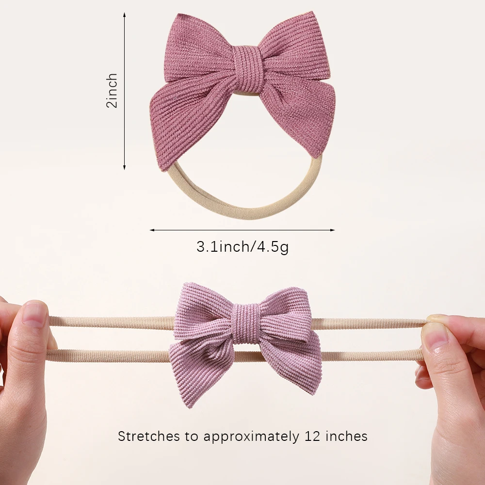 KIDS BOWS Exquisite floral headband elastic bow hiarband babys wedding tourism party headband dress up gift set