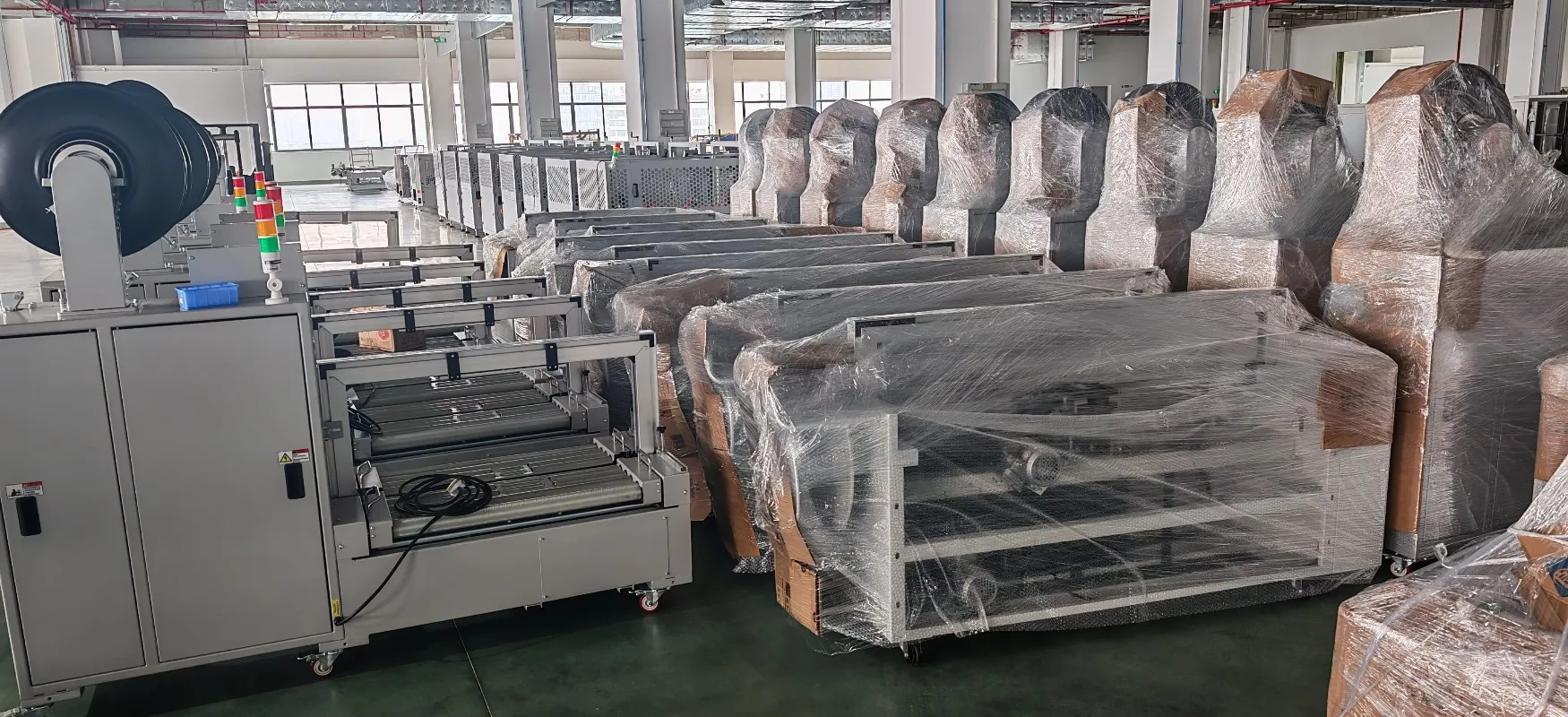 Factory Direct Selling Durable Automatic Bundle Tying Machine for Carton Box Paper/Metal High Productivity PP Strapping Machine