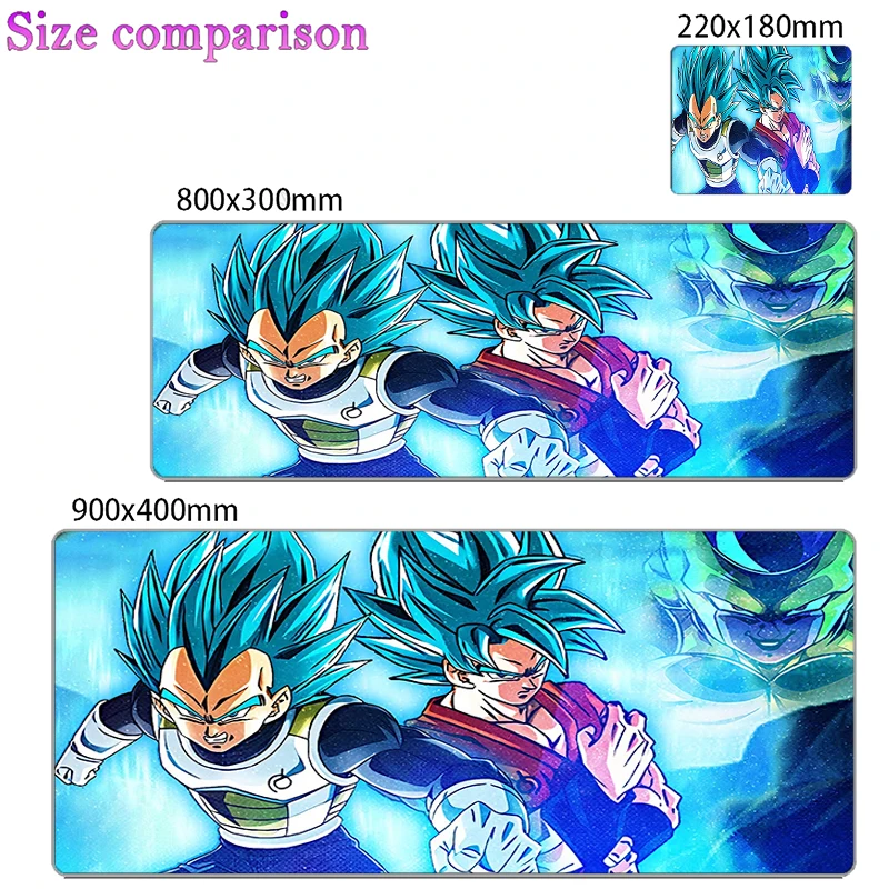 DBZ Mouse Pads Dragon Balll Z Kawaii Gaming Accessories PC Computer Keyboard Gamer Desk Mat alfombrilla xxl Rug Mousepad