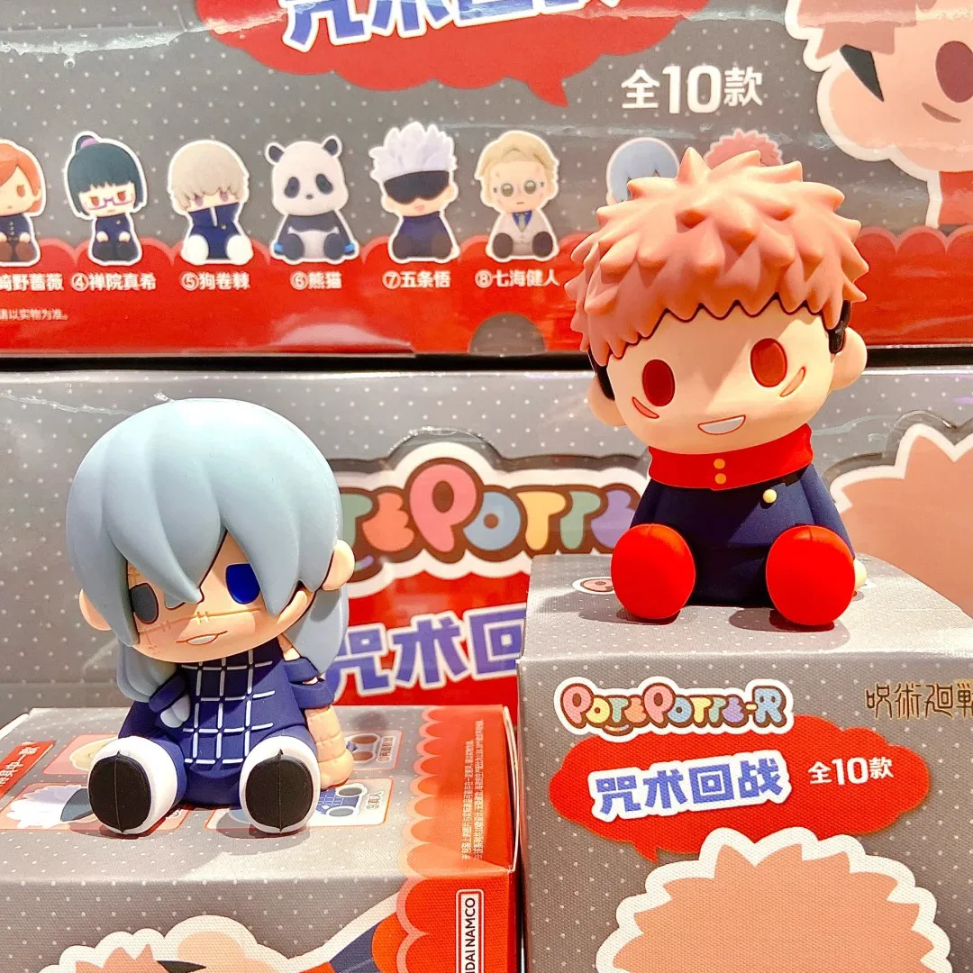 Bandai Jujutsu Kaisen Blind Box Ryomen Sukuna Action Figures Satoru Gojo Itadori Yuji Figurine Collection Model Doll Toy