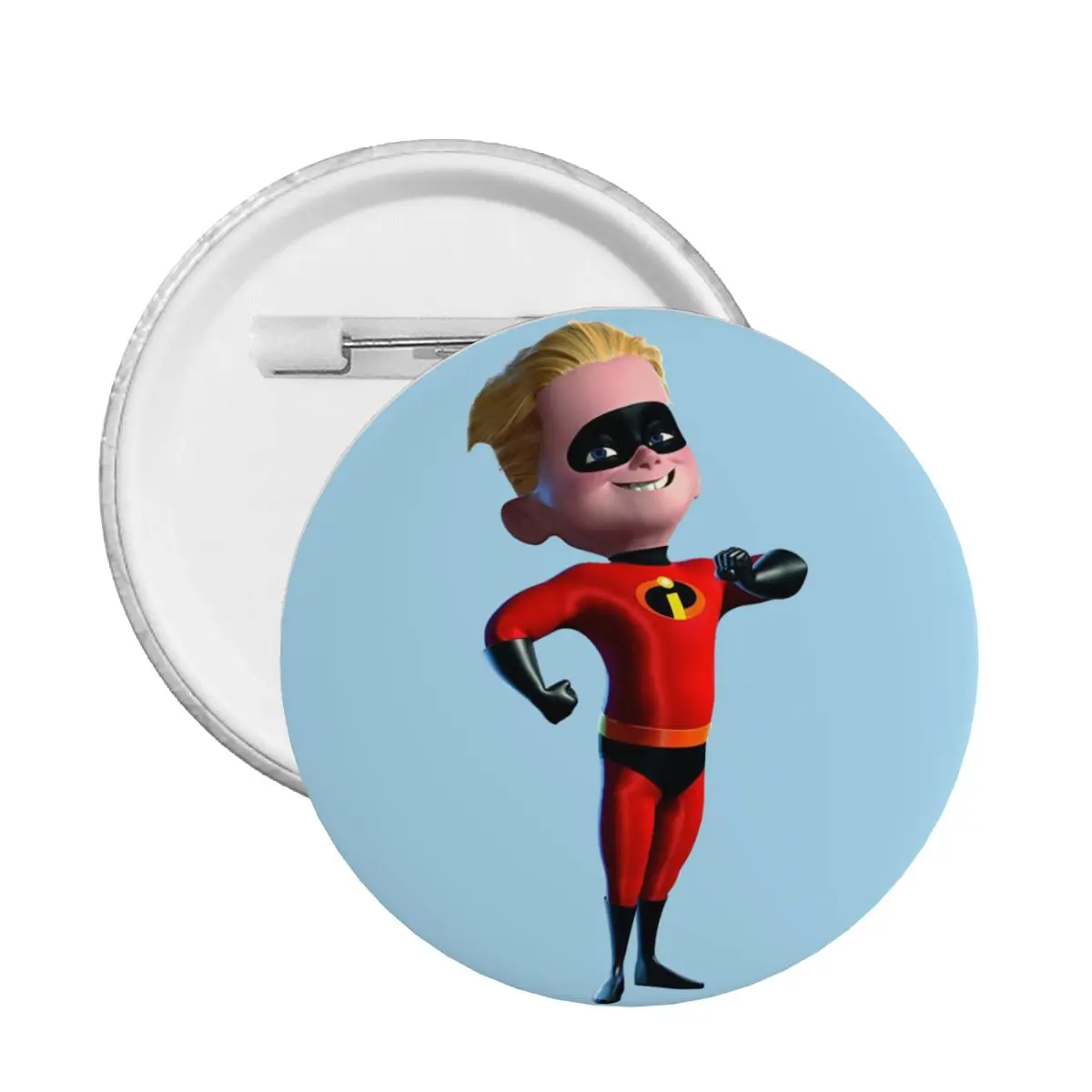 Pin de botón personalizado The Increíbles Dash Parr para insignias de mochila broche Pinback regalo