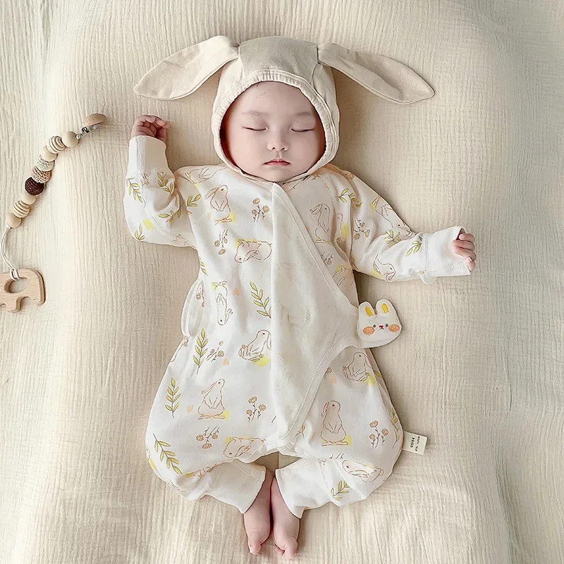 Newborn Baby Clothes Cute Design Rompers for Boys Girls Long Sleeve Spring Bodysuit & One Piece 5-day Shipping Baby Clothes