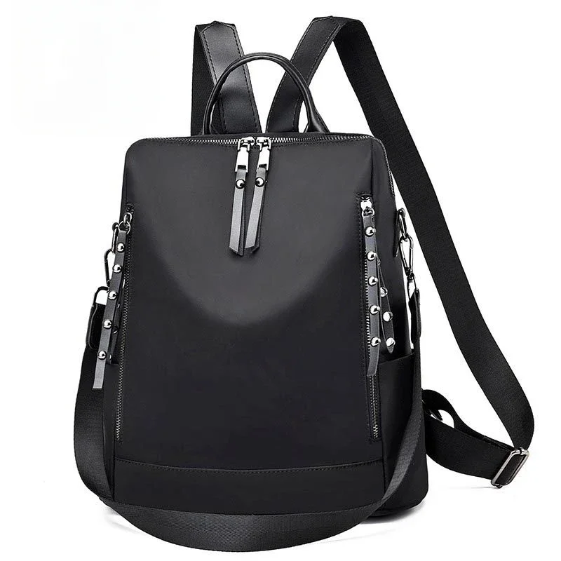French Counter 2025 New Backpack School Bag  Simple and Graceful Women Simple Fashion  Backpack High-capacity Travel  Backpacks