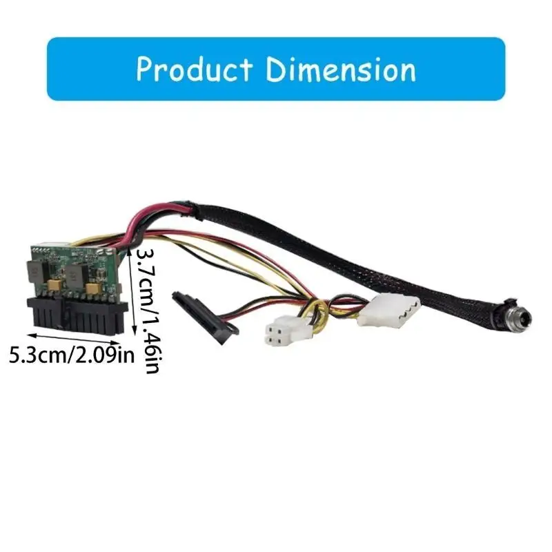 Bảng chuyển nguồn R53C cho hệ thống ITX12V dành cho máy tính để bàn và PC ITX12V