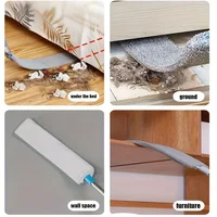 Washable Under-Bed Duster Extendable Crevice Cleaning Brush for Sofas,Beds & Furniture Durable Soft Bristles for Efficient Home 4