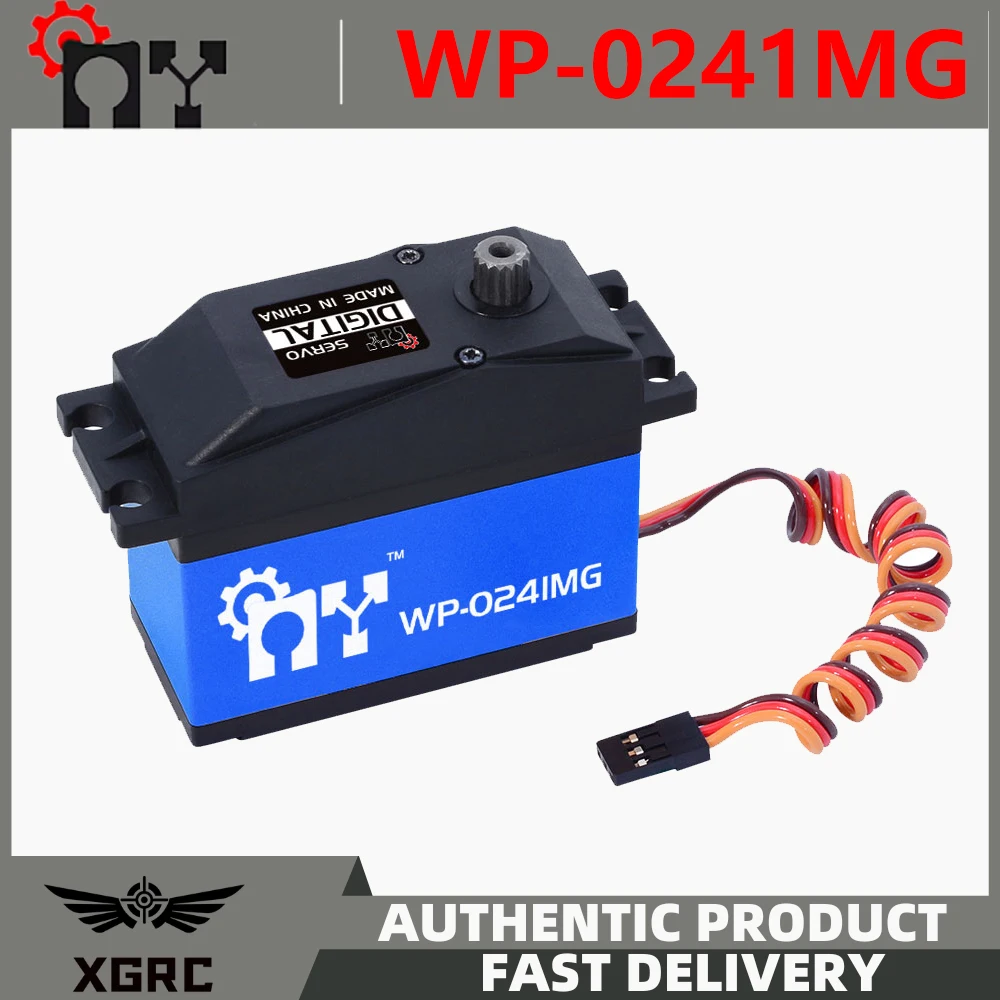 

OverShoot MY Servo WP-0241MG 7,4 В 40 кг Высокоскоростной цифровой стандартный сервопривод без сердечника для радиоуправляемых самолетов и дрифта